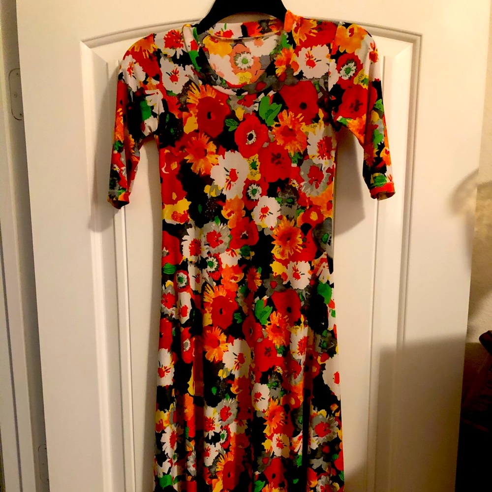 Beautiful girls maxi dress, EUC! Size 6/8